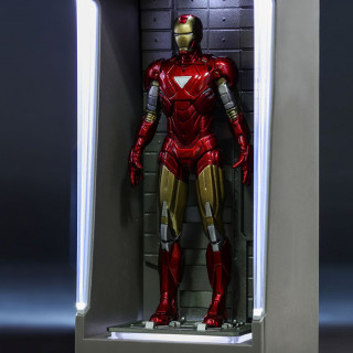 Hot Toys Marvel Miniature: Iron Man 3 (Mark 6 with Hall of Armor) Figúrka Hračka