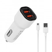 S-Link Car Charger SL-EC30M (White) 