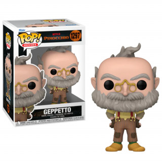 Funko Pop! #1297 Movies: Pinocchio (Netflix) - Geppeto Vinyl Figúrka Merch