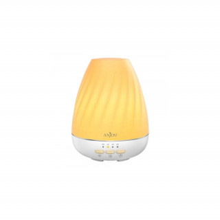 Anjou AJ-ADA003 white ultrasonic essential oil humidifier with LED light Home