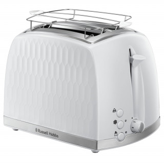 Russell Hobbs 26060-56/RH Honeycomb White Toaster Home