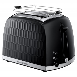 Russell Hobbs 26061-56/RH Honeycomb Black Toaster Home