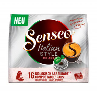 Douwe Egberts Senseo Italian Style Intenso 16 coffee pods Home