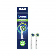 Oral-B EB50-2 Cross Action 2-piece electric toothbrush spare head set 