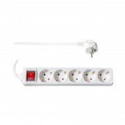 TOO PSW-550S 5 sockets 5 meters 3x1.5mm2 white distributor with switch 