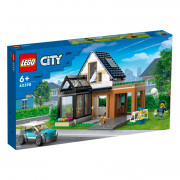 LEGO City Rodinný dom a elektromobil (60398) 