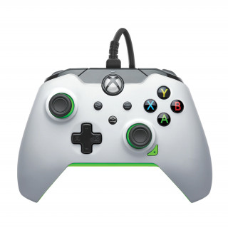 PDP Xbox Series X/S drôtový herný ovládač - Neon White (Xbox Series X/S) Xbox Series