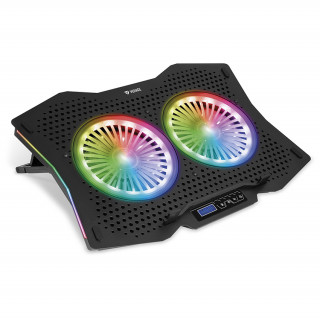 YENKEE YSN 310 Chladiaca podložka RGB UFO  PC