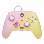 PowerA Xbox Series X|S, Xbox One, PC - káblový ovládač (Pink-Limonade) 