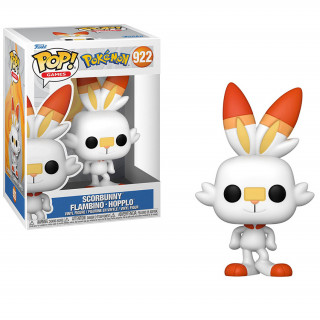 Funko Pop! #922 Games: Pokemon - Scorbunny Vinyl Figura Merch