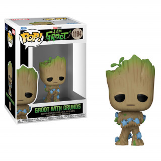 Funko Pop! #1194 Marvel: I am Groot - Groot with Grunds Bobble-Head Vinyl Figura Merch