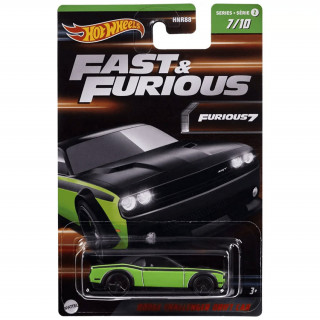 Hot Wheels - Fast & Furious - Dodge Challenger Drift Car (HNR88 - HNT07) Hračka