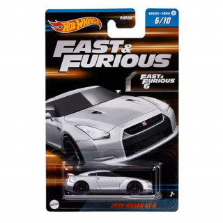 Hot Wheels Fast & Furious - Z009 Nissan GT-R (HNR88 - HNT16) Hračka