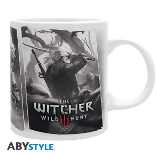 THE WITCHER - "Geralt, Ciri and Yennefer" hrnček, 320ml Merch