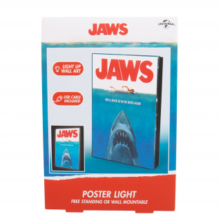 Jaws plagátové svetlo Merch