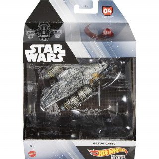 Hot Wheels - Star Wars Starships Select Razor Crest (HHR14/HHR18) Hračka