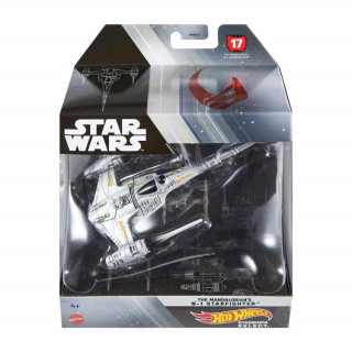 Hot Wheels - Star Wars Starships Select Mandalorian Starfighter (HHR14/HMH98) Hračka