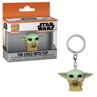 Funko Pocket Pop! Disney Star Wars: The Mandalorian - Grogu Vinyl Figura Prívesok na kľúč Merch Merch