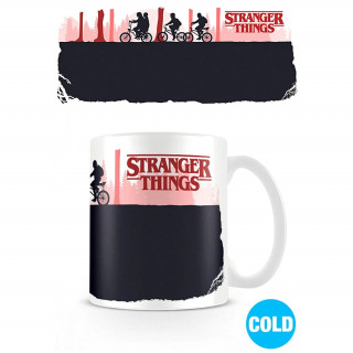 Pyramid Stranger Things - Upside Down - meniaci sa hrnček (315ml) Merch