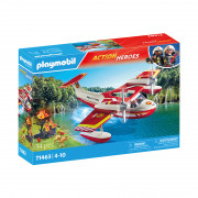 Playmobil - Hasičské lietadlo s hasiacou funkciou (71463) 