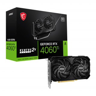 MSI GeForce RTX 4060 Ti Ventus 2X Black 16G OC (V517-005R) PC