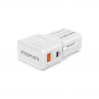 Promate Univerzálny adapter - TRIPLUG PD20 (TRIPLUG-PD20.WHITE) Mobile