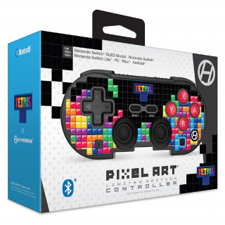 Hyperkin Pixel Art Tetris Bluetooth ovládač – Tetrimino Stack (M01328-TETS) Switch