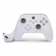 PowerA USB Xbox Káblový ovládač  – biely 