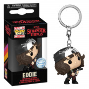 Funko Pocket Pop! Netflix Stranger Things - Eddie Vinyl Figúrka Prívesok na kľúč 