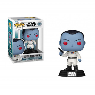 Funko Pop! #683 Disney: Star Wars Ahsoka S2 - Grand Admiral Thrawn Bobble-Head Vinyl Figúrka Merch