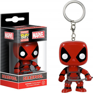 Funko Pocket Pop! Marvel - Deadpool Booble Head Prívesok na kľúč Merch