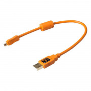 TetherPro USB A to Mini-B 8pin 1 (0,3m) ORG 