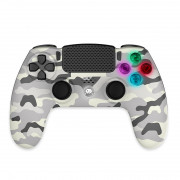 Freaks and Geeks - PS4 Wireless LED Controller - White Camo (140142C) 