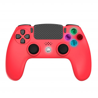 Freaks and Geeks - PS4 Wireless LED Controller - Red (140142) PS4