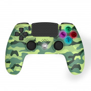 Freaks and Geeks – PS4 Wireless LED Controller – Green Camo (140142d) 