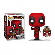 Funko Pop! #1400 Marvel: Deadpool Wolverine - Deadpool with Headpool Vinyl Figúrka 