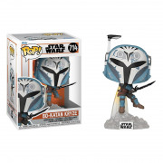 Funko Pop! #714 Star Wars: the Mandalorian - Bo-Katan with Darksaber and Jet Pack Vinyl Figúrka 