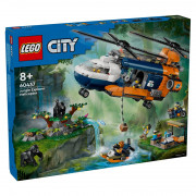 LEGO City: Helikoptéra na prieskum džungle v základnom tábore (60437) 