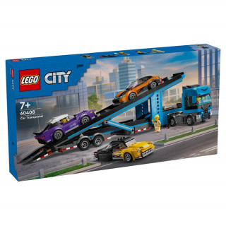 LEGO City: Kamión na prepravu áut so športiakmi (60408) Hračka