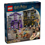 LEGO Harry Potter: Ollivanderov obchod a Obchod madam Malkinovej (76439) 