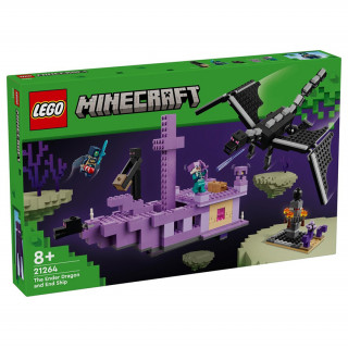 LEGO Minecraft - Drak z Enderu a loď z Endu (21264) Hračka