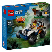 LEGO City: Štvorkolka na prieskum džungle – misia panda červená (60424) 