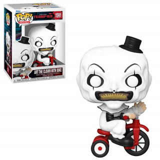 Funko Pop! #1591 Movies: Damien Leone's Terrifier - Art the Clown with Bike Vinyl Figura Merch