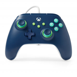 Káblový ovládač PowerA - Mariner Blue Xbox Series