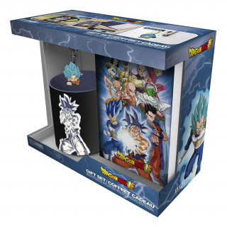 Abysse - Dragon Ball Super - darčeková sada - 320 ml hrnček, PVC kľúčenka, zápisník Merch