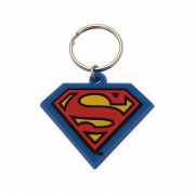 Superman - Shield Pvc kľúčenka 