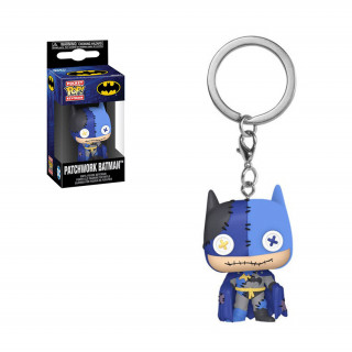 Funko Pocket Pop! DC Patchwork - Batman Vinyl Figura kľúčenka Merch