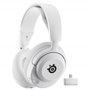 Steelseries Arctis Nova 5 bezdrôtové Bluetooth herné slúchadlá – biele (61671) PC