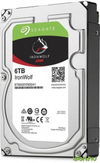 Seagate IronWolf  HDD, 3.5" 6TB, SATA3, 7200rpm 256MB ST6000VN0033 PC