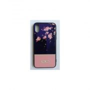 BH651 mobile case BLU-RAY glass Part Pink Flower Samsung S9 